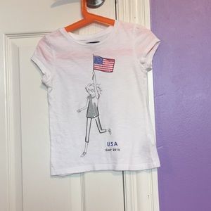 Gap girls american shirt
